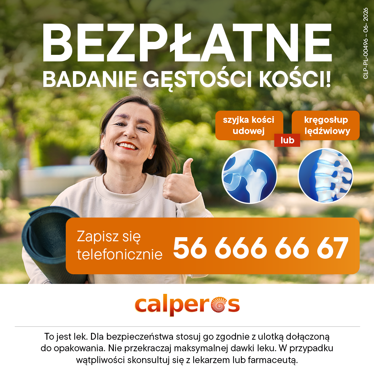 Bezpłatne badania w&nbsp;kierunku osteoporozy dla mieszkańc&oacute;w Gminy Śmigiel