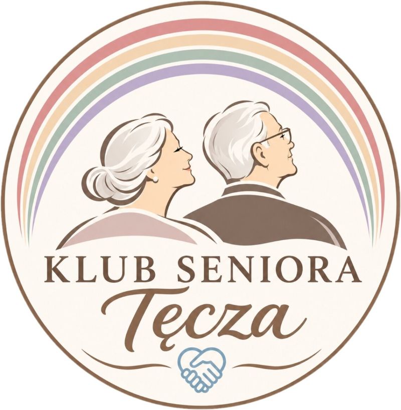 Logo Klub seniora tęcza Logo Klub seniora tęcza