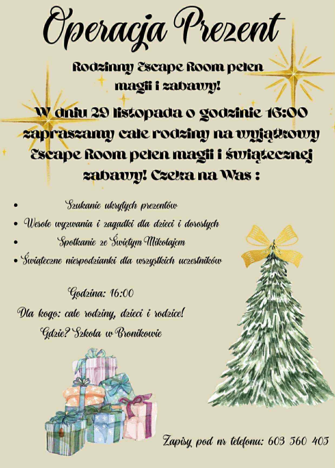 Rodzinny escape room w&nbsp;Bronikowie