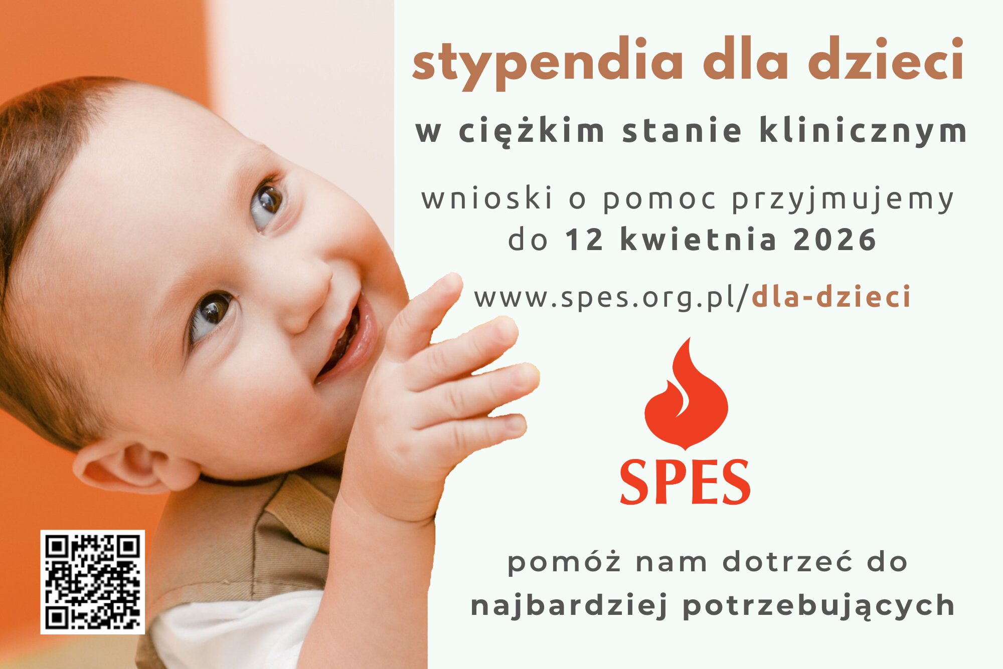 Plakat stypendium Stowarzyszenia SPES
