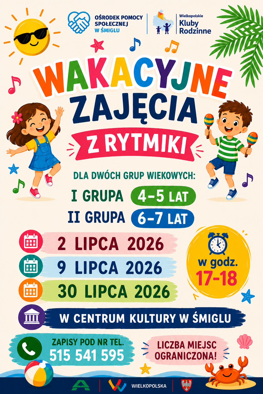 Plakat rytmika 2026 r. 