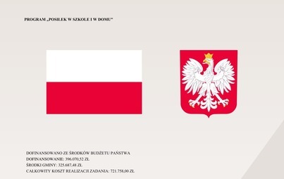 Zdjęcie do PROGRAM &bdquo;POSIŁEK W SZKOLE I W DOMU&rdquo; 