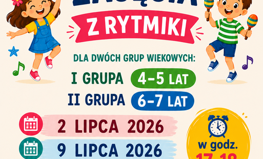 Zajęcia z rytmiki 2026 r. 