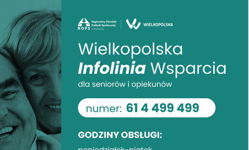 Wielkopolska Infolinia Wsparcia dla Seniorów i Opiekunów