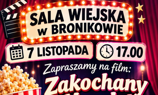 Plakat Bronikowo film zakochany kundel